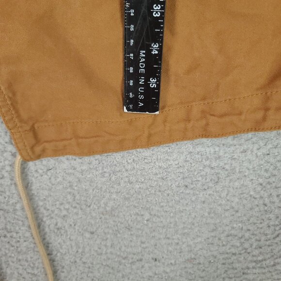 Gap Jacket Mens Medium Military Fishtail Parka Removable Hood Liner Brown Canvas - Picture 9 of 13